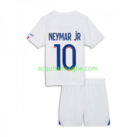 Divisa di Calcio Paris Saint Germain Neymar Jr 10 Bambino Terza 2022/2023